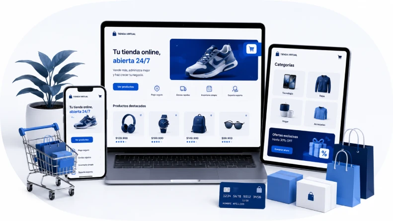 Diseño de tiendas virtuales en Cali