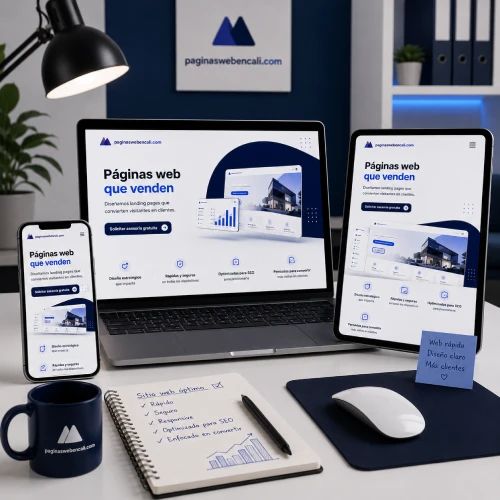 Landing pages en cali responsive para celulares, tablets y computadores