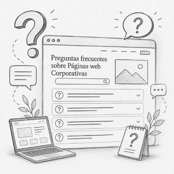Preguntas frecuentes de páginas web corporativas en Cali