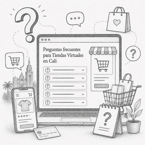 Preguntas frecuentes sobre tiendas virtuales en cali