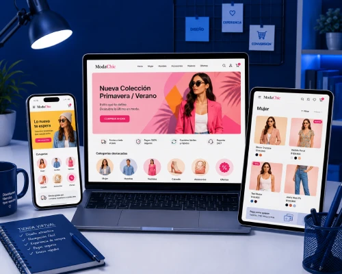 Tiendas virtuales de ropa y moda